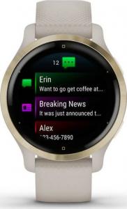 Zegarek sportowy Garmin Venu 2S Beżowy  (010-02429-11) 4
