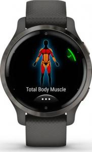 Zegarek sportowy Garmin Venu 2S Grafitowy  (010-02429-10) 6