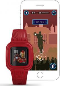 Smartband Garmin Vivofit Junior 3 Marvel Iron Man Czerwony 4
