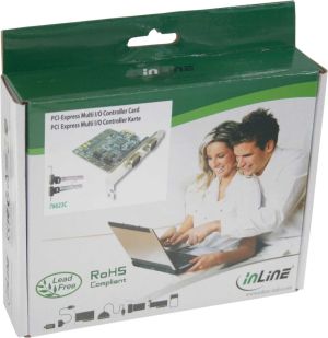 Kontroler InLine PCIe x1 - 4x Port szeregowy RS-232 (76623C) 2