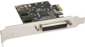 Kontroler InLine PCIe x1 - Port równoległy LPT + 2x RS-232 (76624C) 1