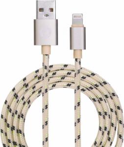 Kabel USB Garbot Garbot Grab&Go 1m Braided Lightning Cable Gold 1