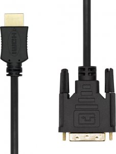 Kabel ProXtend HDMI - DVI-D 1 m czarny (HDMI-DVI181-001) 1