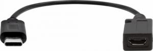 Adapter USB ProXtend ProXtend USB-C to USB 2.0 Mirco B adapter 20cm bla 1
