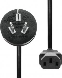 Kabel zasilający ProXtend ProXtend Power Cord Australia to C13 2M Black 2