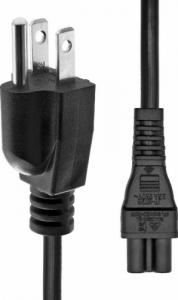 Kabel zasilający ProXtend ProXtend Power Cord US to C5 2M Black 1