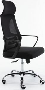 Krzesło biurowe Topeshop Nigel Czarne 1