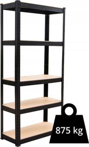 Topeshop REGAŁ MAGAZYNOWY METALOWY P9040 MDF 175KG 2