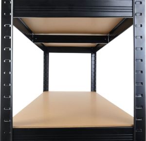 Topeshop REGAŁ MAGAZYNOWY METALOWY P9040 MDF 175KG 5