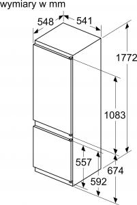 Lodówka Bosch KIV87NSF0 7