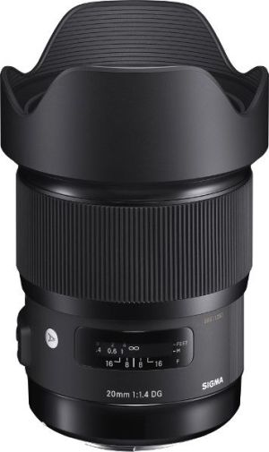 Obiektyw Sigma 20mm f/1.4 DG HSM Nikon (OSN20/1.4 A DG HSM) 1