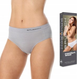 Brubeck HI10080 Biodr�wki damskie classic COMFORT WOOL popielaty XL 8