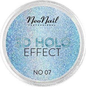 NeoNail NEONAIL_3D Holo Effect pyłek do paznokci Blue 2g 1