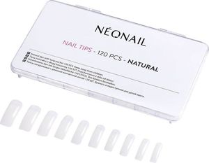 NeoNail NEONAIL_Nail Tips naturalne tipsy z długą kieszonką 120szt 1
