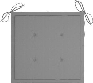 vidaXL Krzesła ogrodowe z poduszkami, 2 szt., lite drewno tekowe (3062917) 8