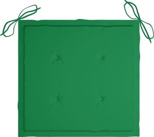 vidaXL Krzesła ogrodowe z poduszkami, 2 szt., lite drewno tekowe (3062921) 8