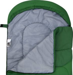 vidaXL Lekkie śpiwory, 2 szt., zielone, 15, 850 g (92609) 6