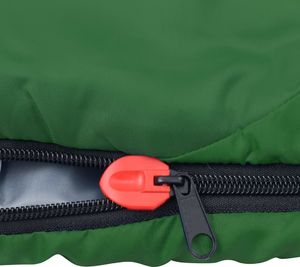 vidaXL Lekkie śpiwory, 2 szt., zielone, 15, 850 g (92609) 7