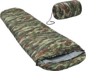 vidaXL Lekki śpiwór, moro, 15, 850 g (92612) 1