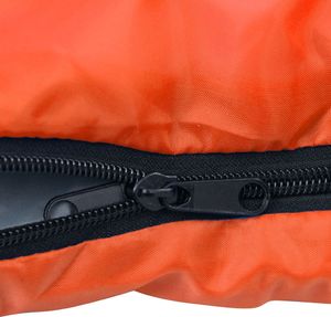 vidaXL Śpiwór pomarańczowy, 5, 1400 g (92615) 6