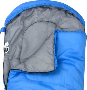 vidaXL Śpiwór niebieski, -5, 2000 g (92619) 5