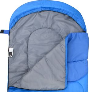 vidaXL Śpiwór niebieski, 10, 1000 g (92624) 5