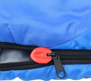 vidaXL Śpiwór niebieski, 10, 1000 g (92624) 6