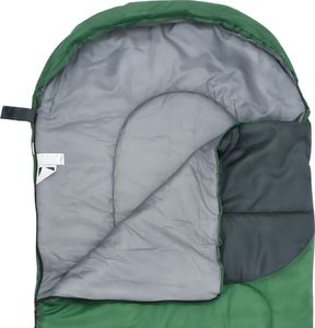 vidaXL Śpiwór zielony, 10, 1000 g (92626) 5