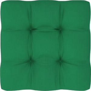 vidaXL Poduszka na sofę z palet, zielona 60x60x12 cm (314382) 1