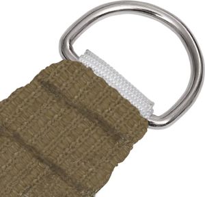 vidaXL Żagiel przeciwsłoneczny, 160 g/m, taupe, 3,5x3,5x4,9m, HDPE 4