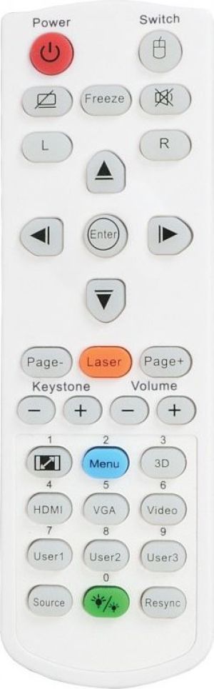 Projektor Optoma EH415ST lampowy 1920 x 1080px 3500lm DLP ST 6