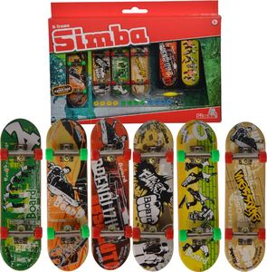 Simba Finger Skateboard Mega Set 6w1 mini deskorolki 1