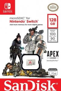 Karta SanDisk Nintendo Switch Apex Legends MicroSDXC 128 GB Class 10 UHS-I/U3  (SDSQXAO-128G-GN6ZY) 5