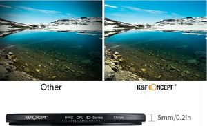 Filtr Kf Filtr Polaryzacyjny Cpl K&f Hd Mc Slim C 49mm / Kf01.1434 4