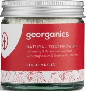 Georganics Proszek do czyszczenia zębów, Eucalyptus, 60 ml 1