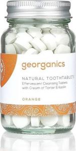 Georganics Naturalne tabletki do mycia zębów, Orange, 120 tabletek 1