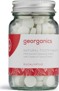 Georganics Naturalne tabletki do mycia zębów, Eucalyptus, 120 tabletek 1