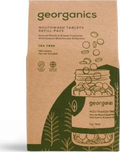 Georganics Naturalne tabletki do płukania jamy ustnej, Tea Tree, 720 tabletek 1