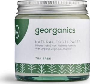 Georganics Mineralna pasta do zębów w słoiku Tea Tree, 120ml 1