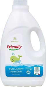 Friendly Organic Friendly Organic, Płyn do prania ubranek dziecięcych, 2L, Mydło Marsylskie 1