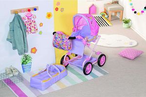 Zapf BABY Born® Wózek Deluxe głęboki (828649) 2