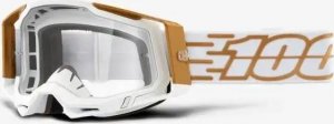 100% Gogle 100% RACECRAFT 2 MAYFAIR (Szyba Przezroczysta Anti-Fog, LT 88%-92% + 10 Zrywek) (NEW) 2