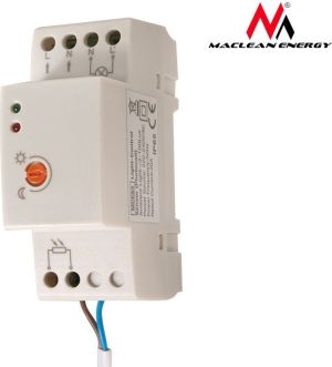 Maclean Czujnik zmierzchowy DIN wyłącznik (MCE83) 5