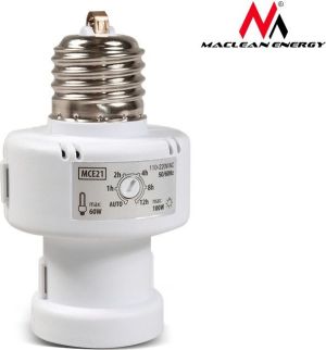 Maclean Oprawa żarówki z czujnikiem zmierzchu (MCE21W) 4