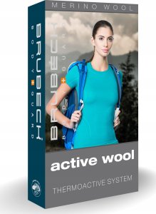 Brubeck Koszulka termoaktywna damska Active Wool SS11700 r. L 3