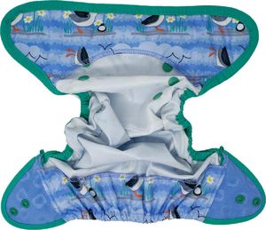 Close Caboo Otulacz, pieluszka wielorazowa z napami Blue Puffin 3-16 kg, 1 szt. 3