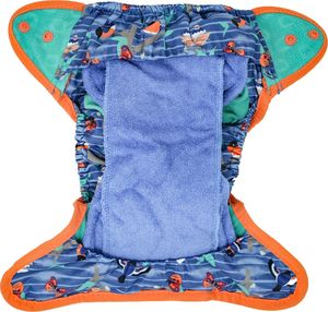 Close Caboo Otulacz, pieluszka wielorazowa Pop-in AIO Twilight Garden z napami 4.5-16 kg, 1 szt. 3