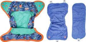 Close Caboo Otulacz, pieluszka wielorazowa Pop-in AIO Twilight Garden z napami 4.5-16 kg, 1 szt. 4