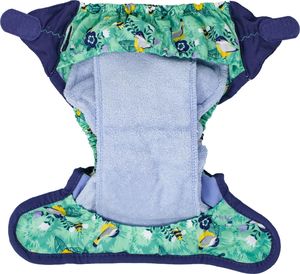 Close Caboo Otulacz, pieluszka wielorazowa V2 Round the Garden z wkładem babusowym 3-16 kg, 1 szt. 3