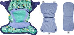 Close Caboo Otulacz, pieluszka wielorazowa V2 Round the Garden z wkładem babusowym 3-16 kg, 1 szt. 4